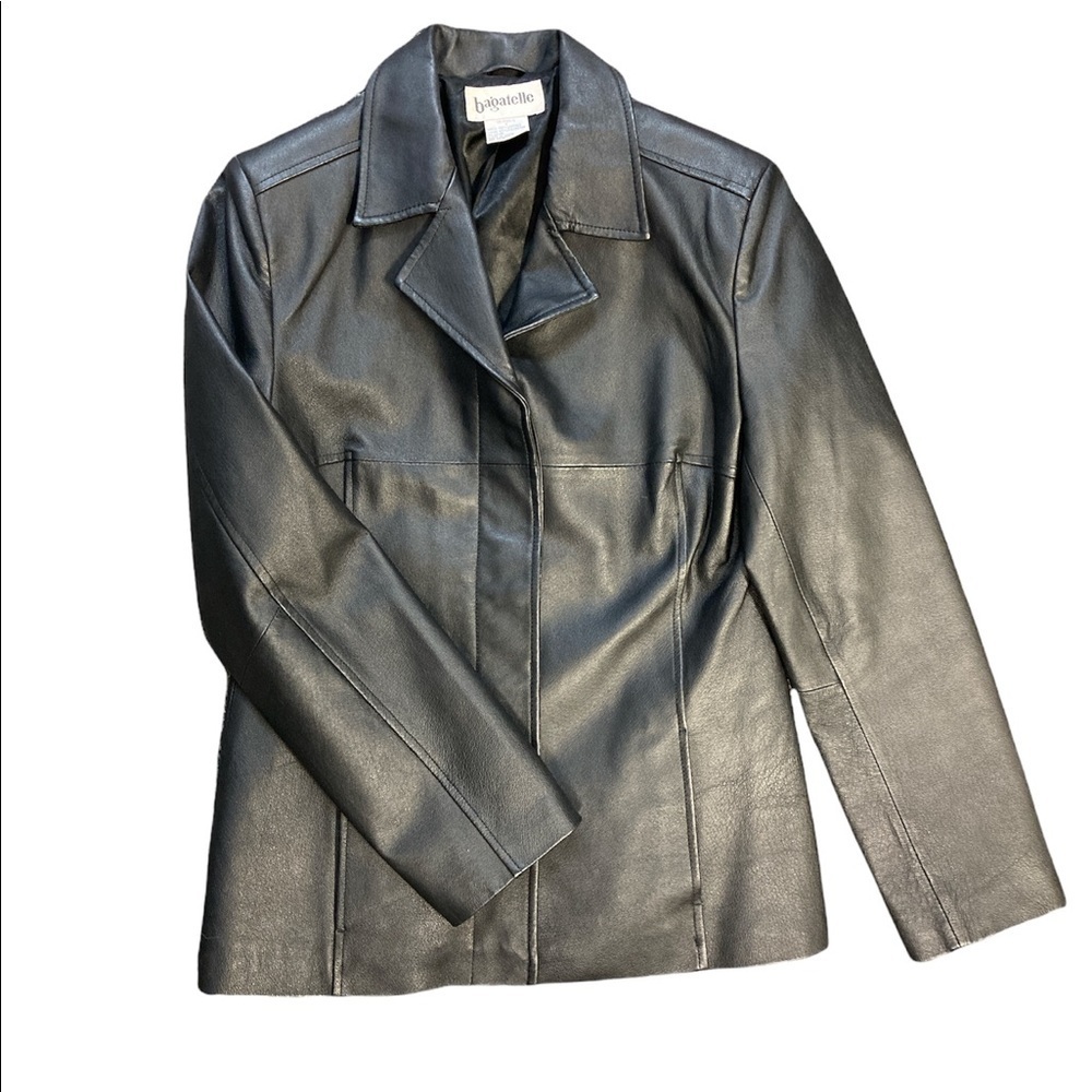 VINTAGE LEATHER 80’s 90’s Bagatelle Women’s Size Small Jacket